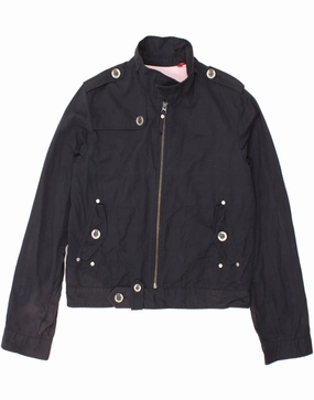 Mindfulness LayeredComfort ENERGIE Boys Military Jacket 13-14 Years Navy Blue