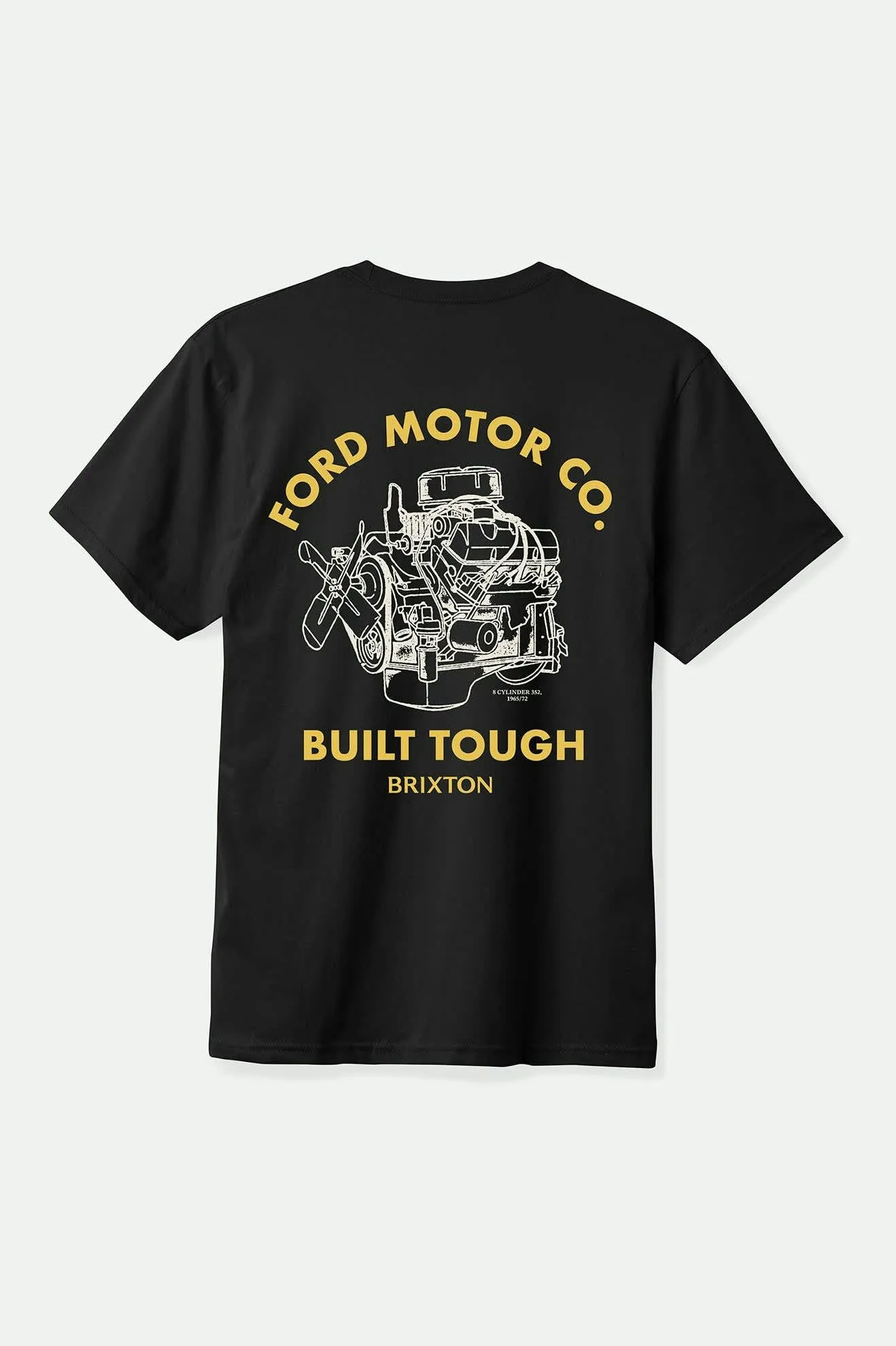 Ford Built Tough S/S Standard T-Shirt - Burnt Rubber Affordable Fashion
