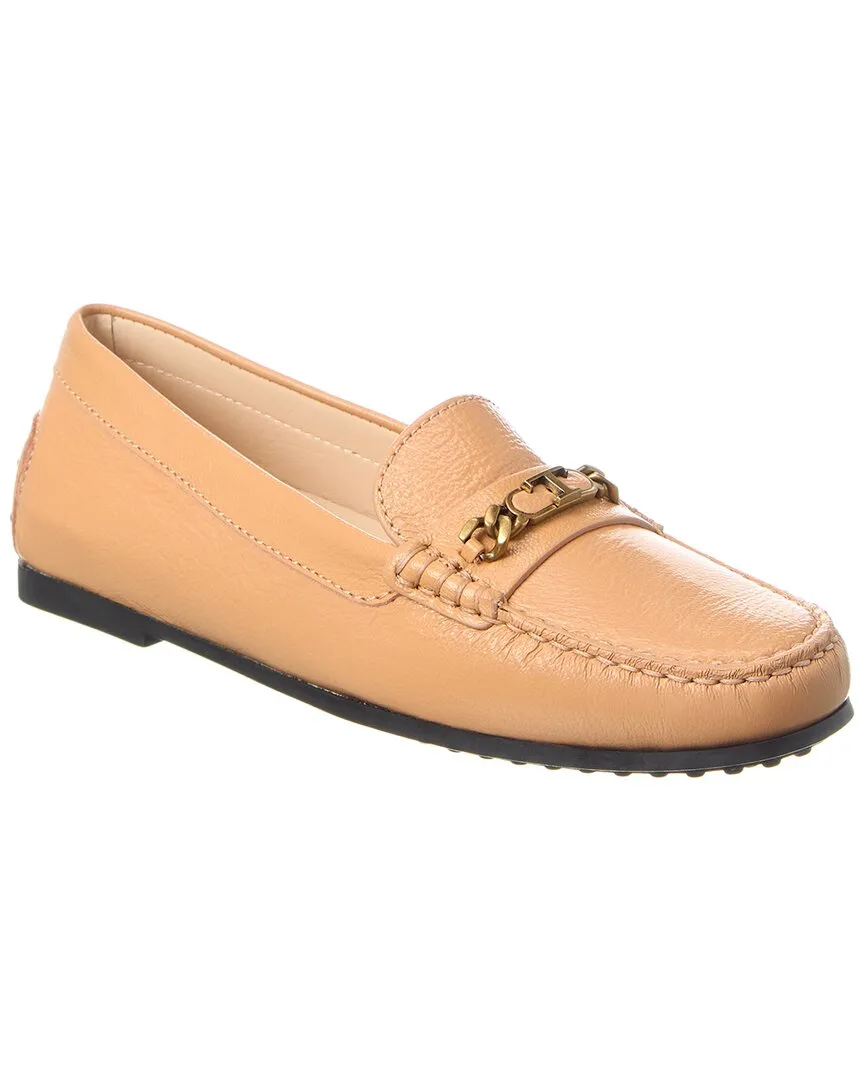 Mesh TOD??s City Gommino Leather Loafer