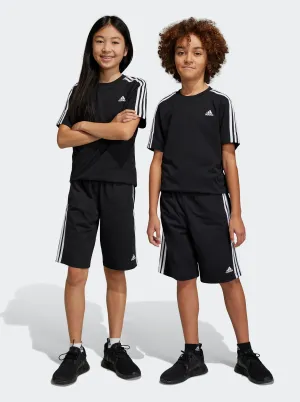 Freestyle Comfort Essentials 3-Stripes Knit Shorts Youth