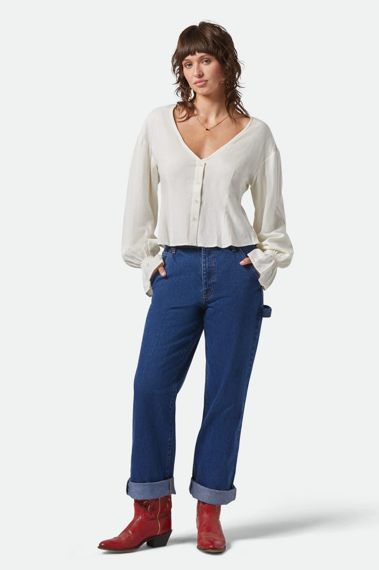 Comfort-First Minimal Fit Essex Painter Pant - Medium Denim