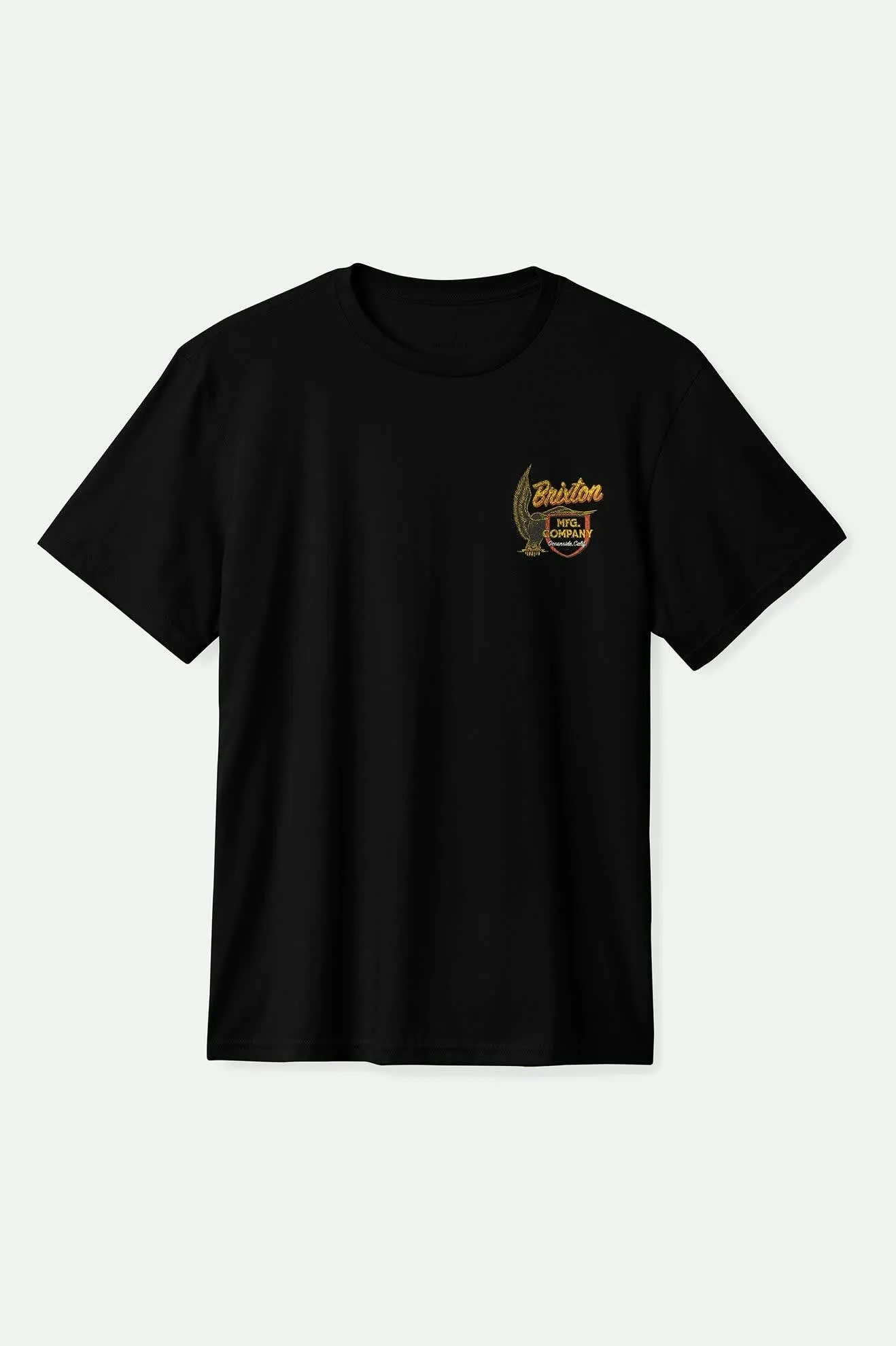 Premium Cotton Complementary Colors Highline S/S Standard T-Shirt - Black Worn Wash