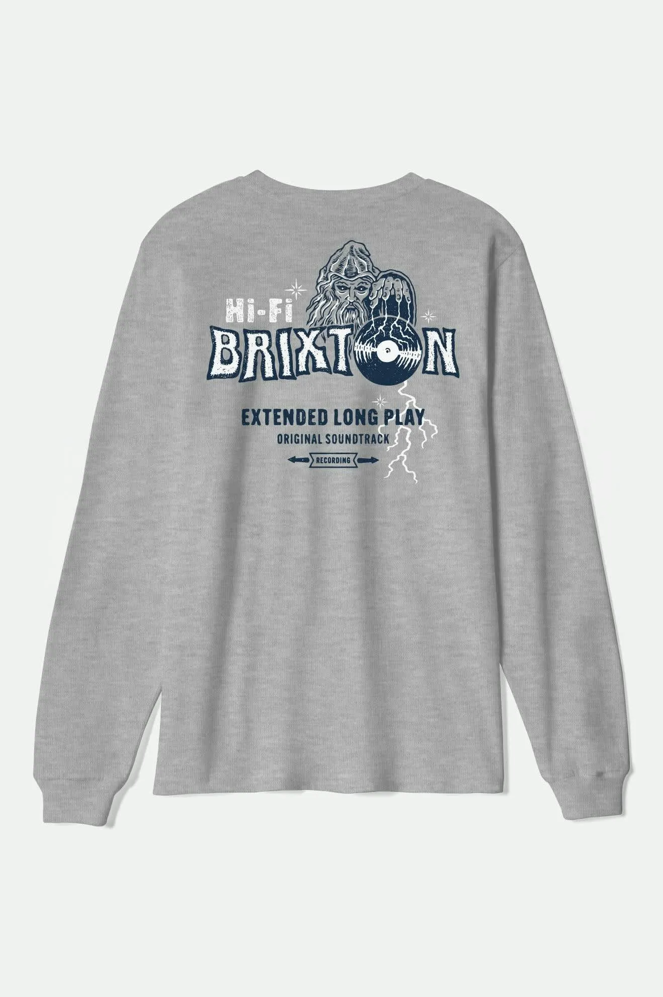 Maddox L/S Standard T-Shirt - Graphite Heather Comfortable Design