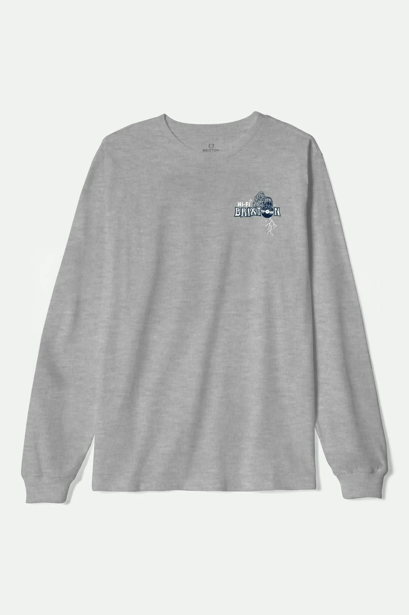 Maddox L/S Standard T-Shirt - Graphite Heather Chill Comfort Look Quick Wear