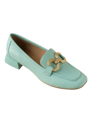 Women's Lola Loafer In Water Aqua Comfortable Padding