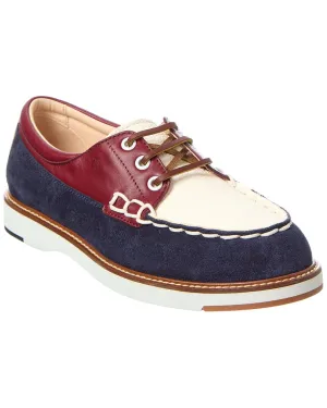 Relaxed Style TOD??s Leather & Suede Boat Shoe