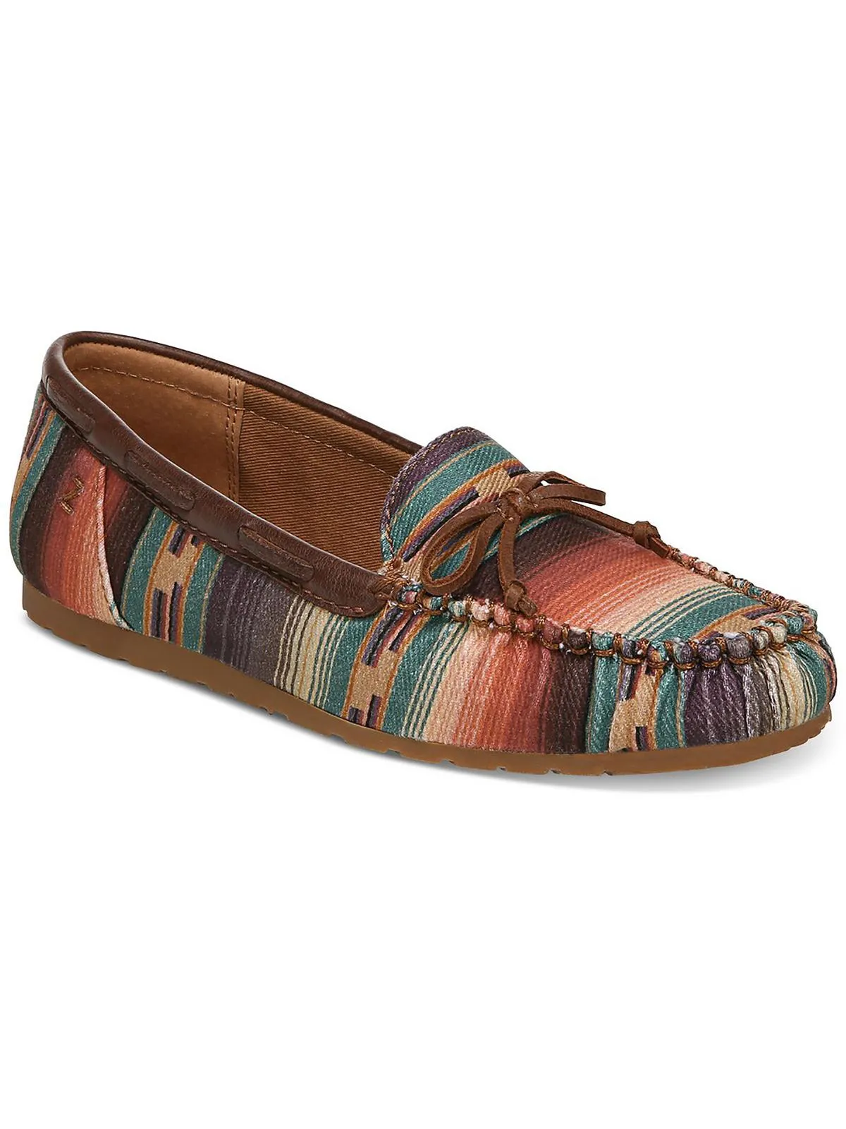 Go Anywhere Elery Womens Slip On Comfort Moccasins