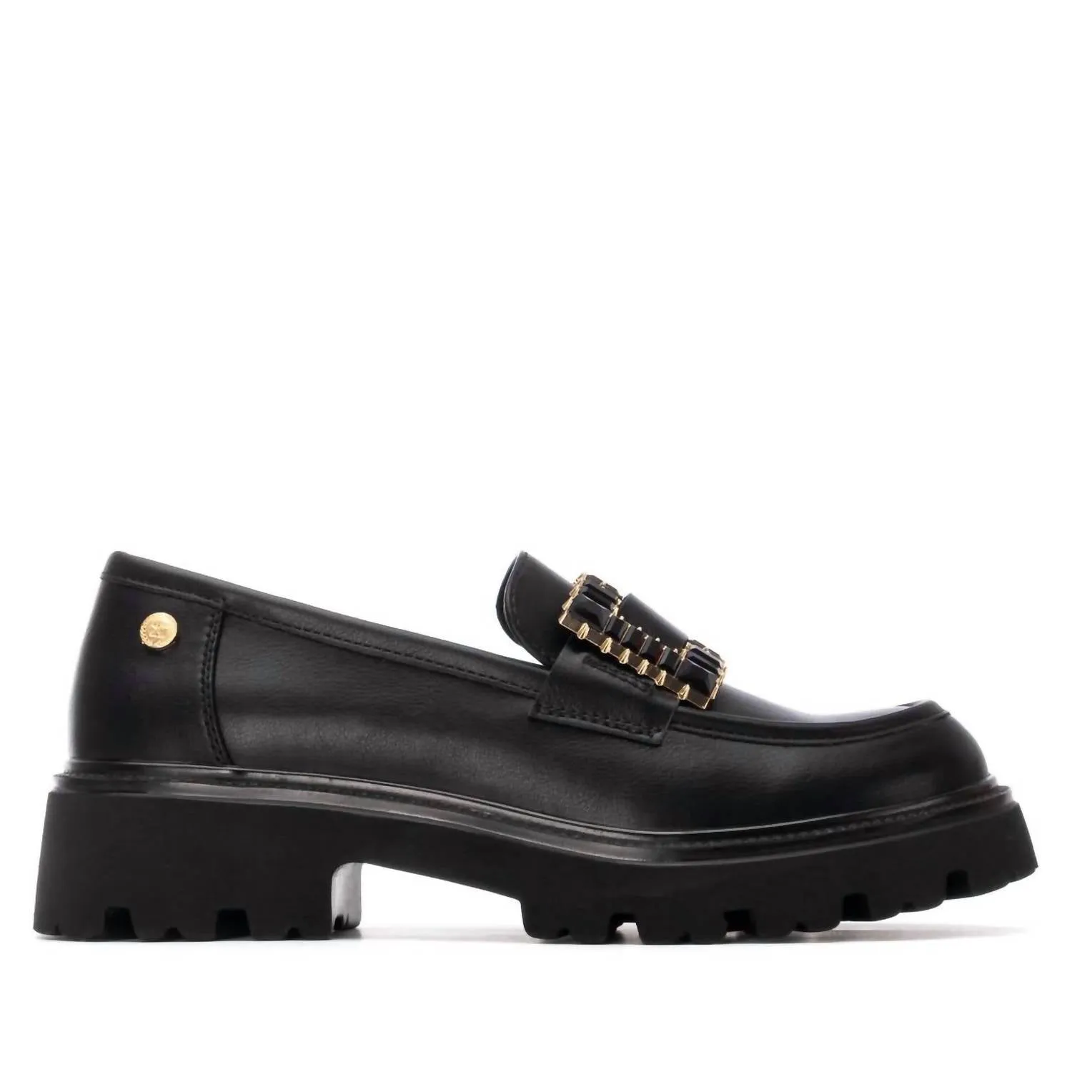 Support System Women's 144429 Round Toe Shoes In Black