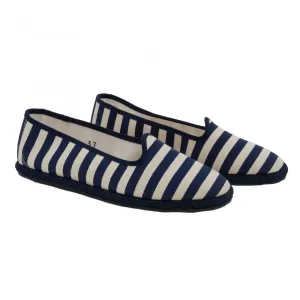 Photo Day Neat Walk Women's Classic Cotton Furlana Loafer In Gondola Blu