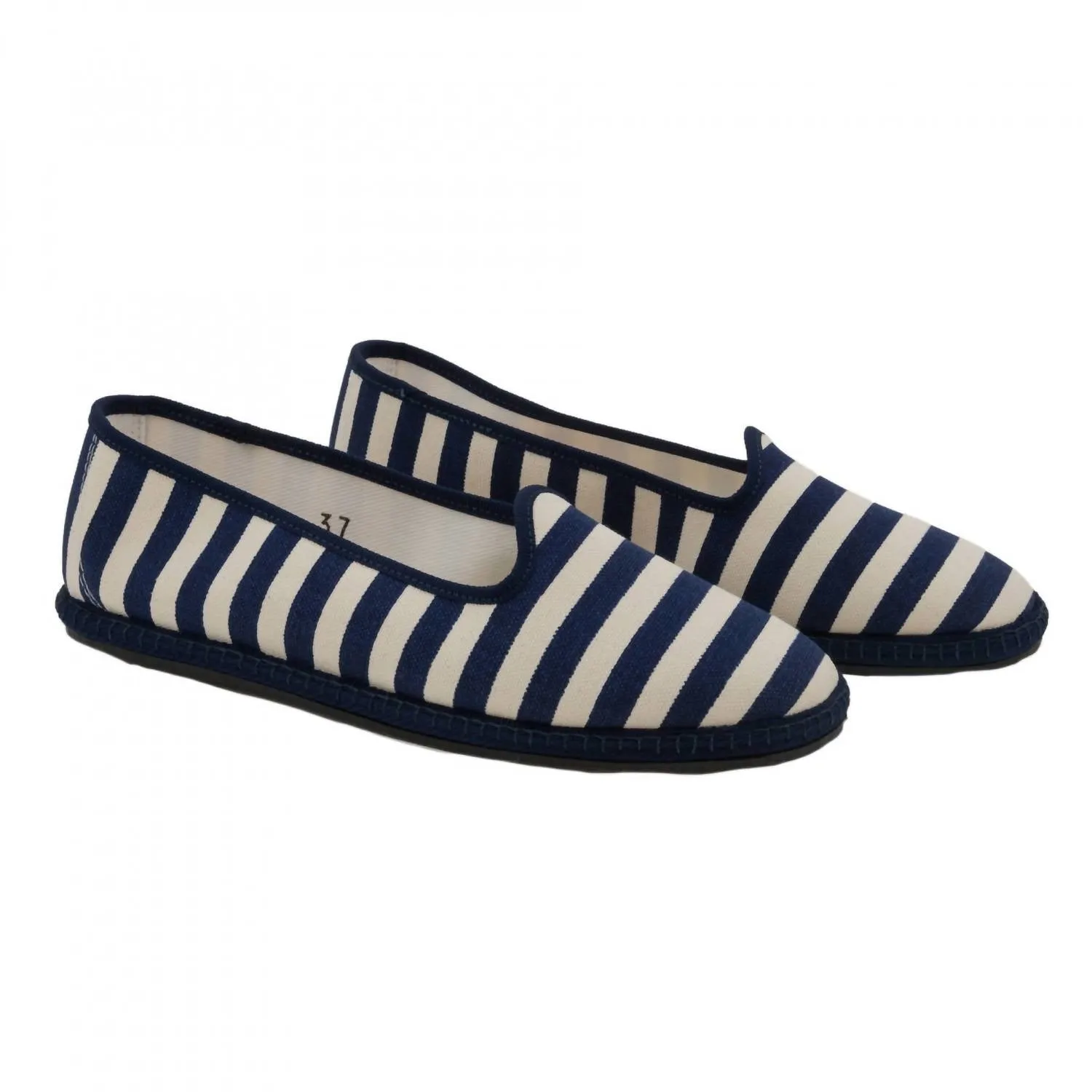 Perfect Fit Women's Classic Cotton Furlana Loafer In Gondola Blu