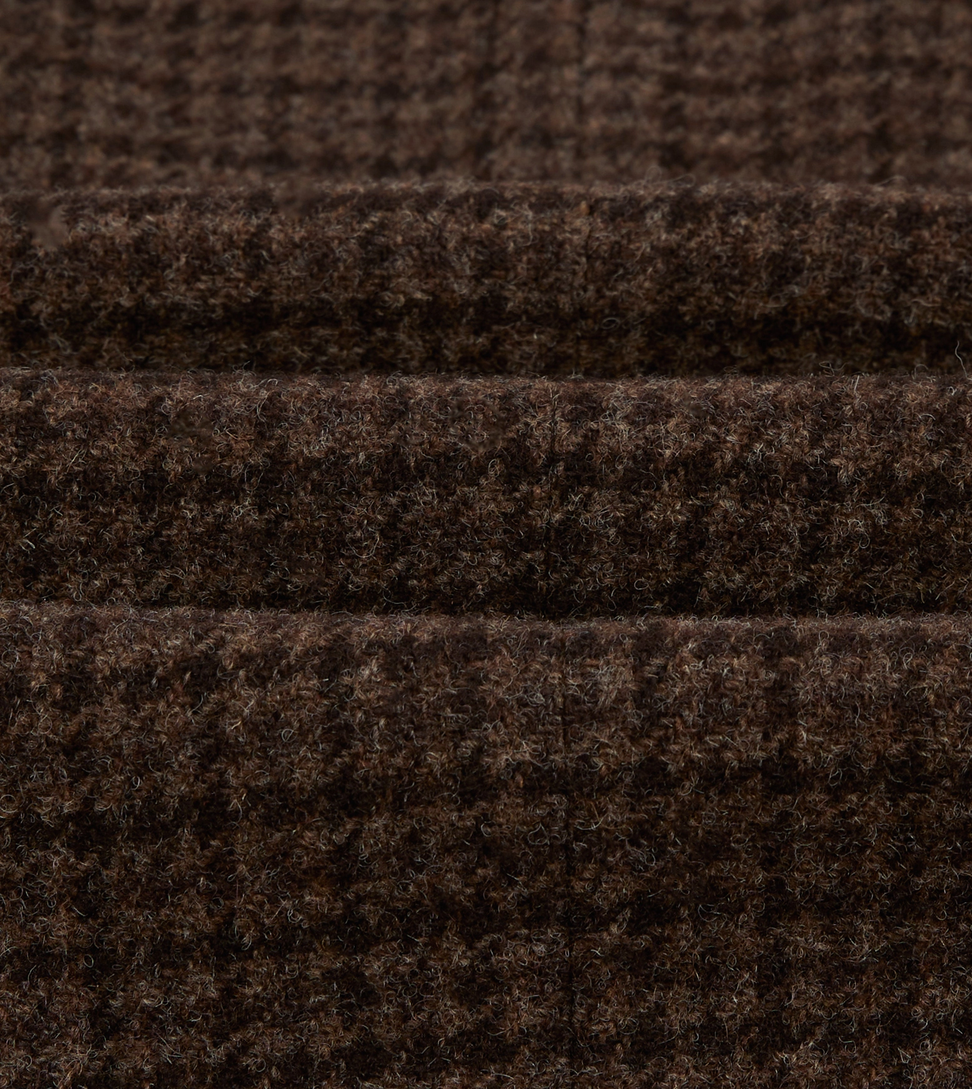 Friction Reduction Technology Work Fit Brown Houndstooth Check Tweed Blazer