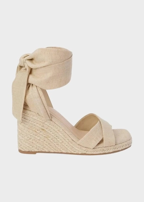 Comfortable Pace Women Bonaire Wedge Sandal In Natural