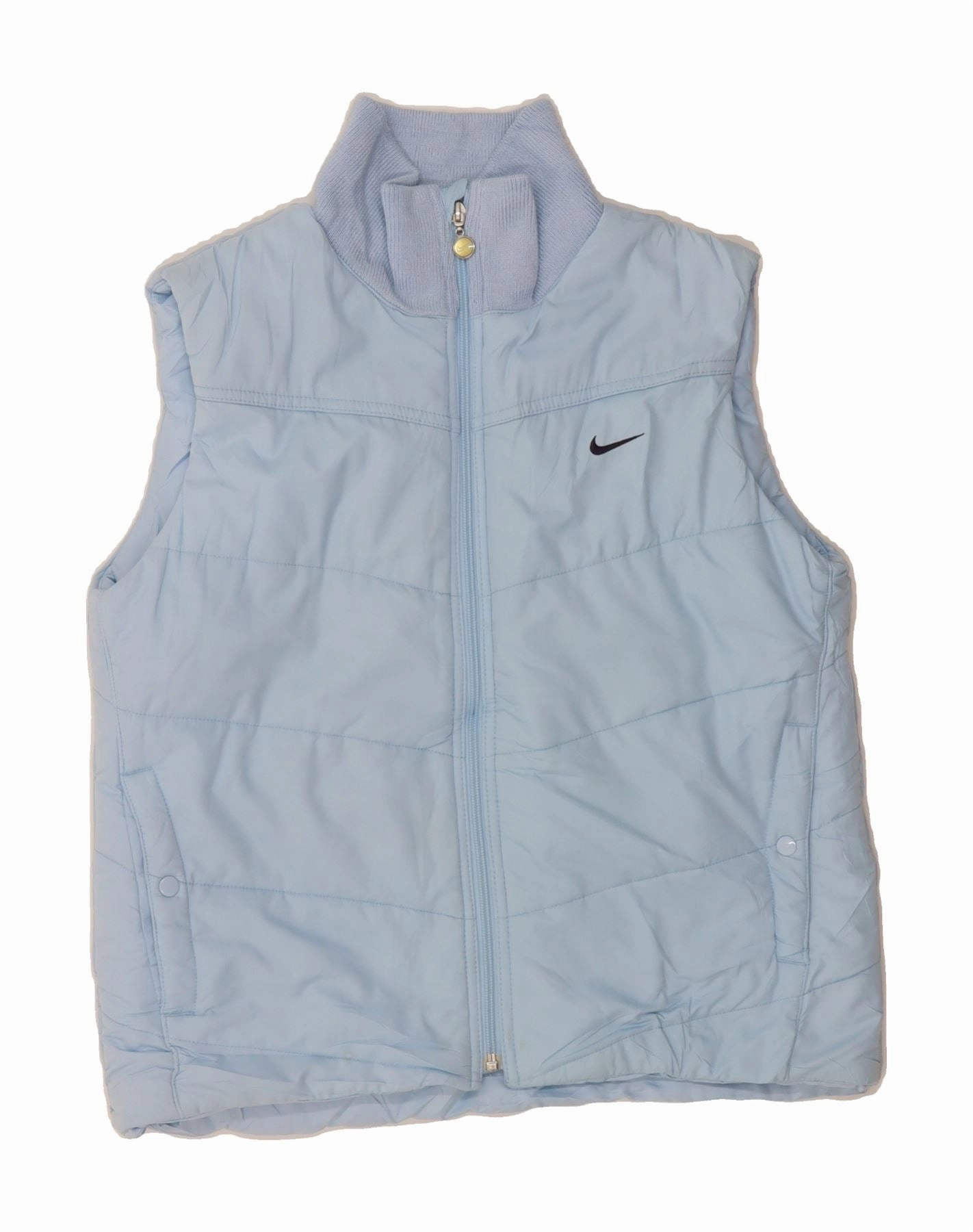 Ability NIKE Boys Padded Gilet 13-14 Years XL Blue Polyester