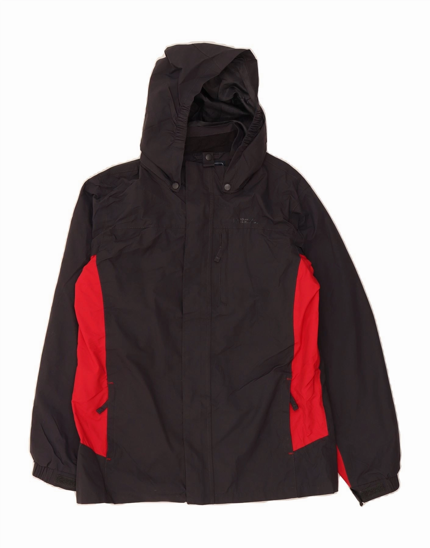 MOUNTAIN WAREHOUSE Boys Rain Jacket 12-13 Years Navy Blue Colourblock Perspective