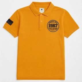 Extenso 1962 Orange Men Polo Timeless Design