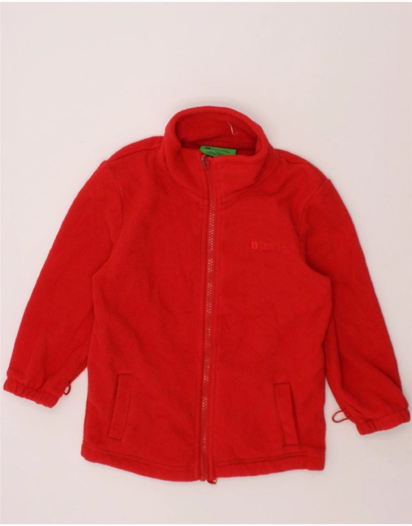 MOUNTAIN WAREHOUSE Boys Fleece Jacket 3-4 Years Red Polyester Weather Protection Water Resistant Shell