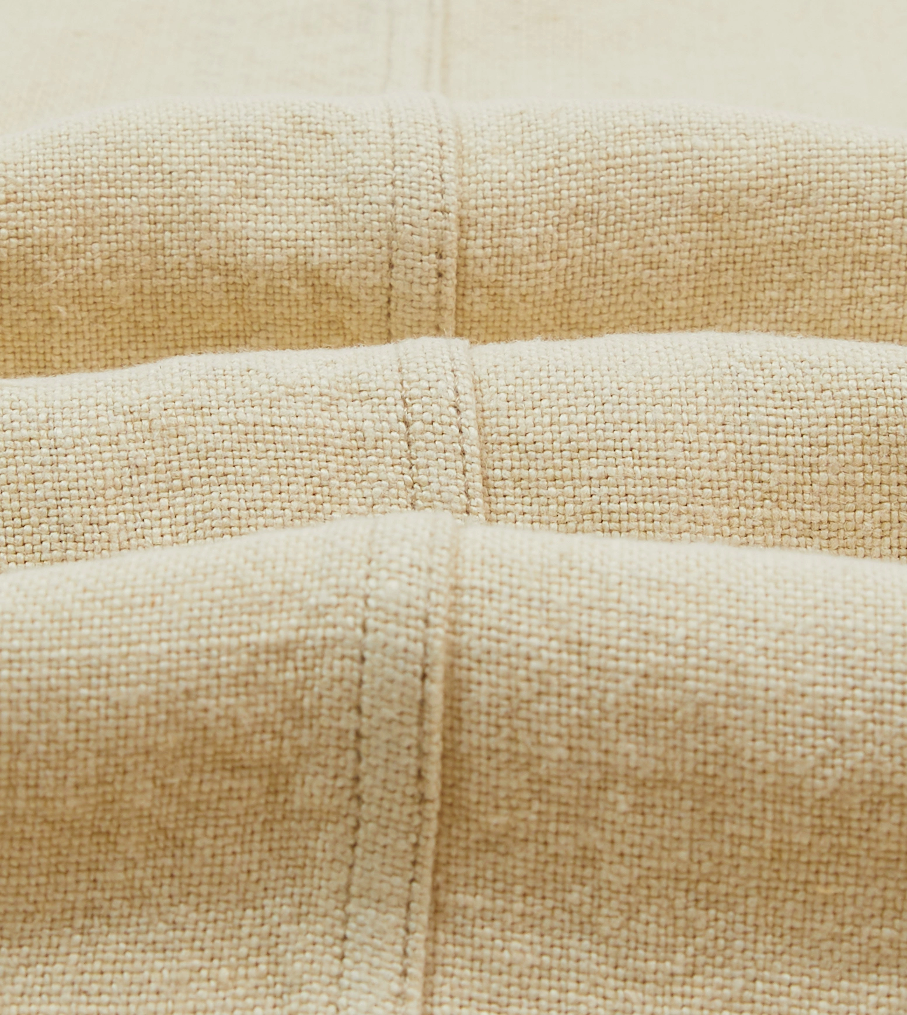 Flexible Seams Ecru Linen Five-Pocket Chore Jacket