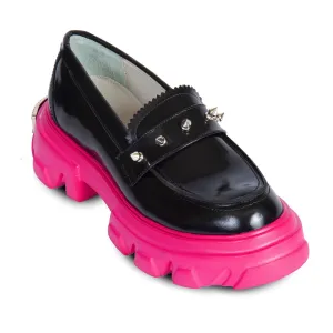 Cruise Wear Casual Slip-on Design Glam Loafer Leather Shoes By URBNKICKS