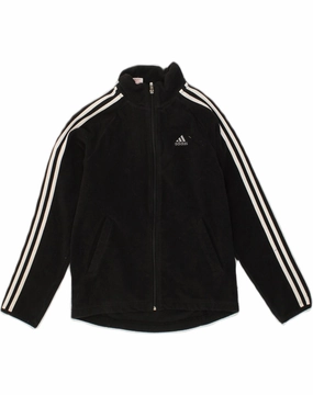 Packable Construction Degree ADIDAS Boys Clima 365 Fleece Jacket 11-12 Years Black Polyester
