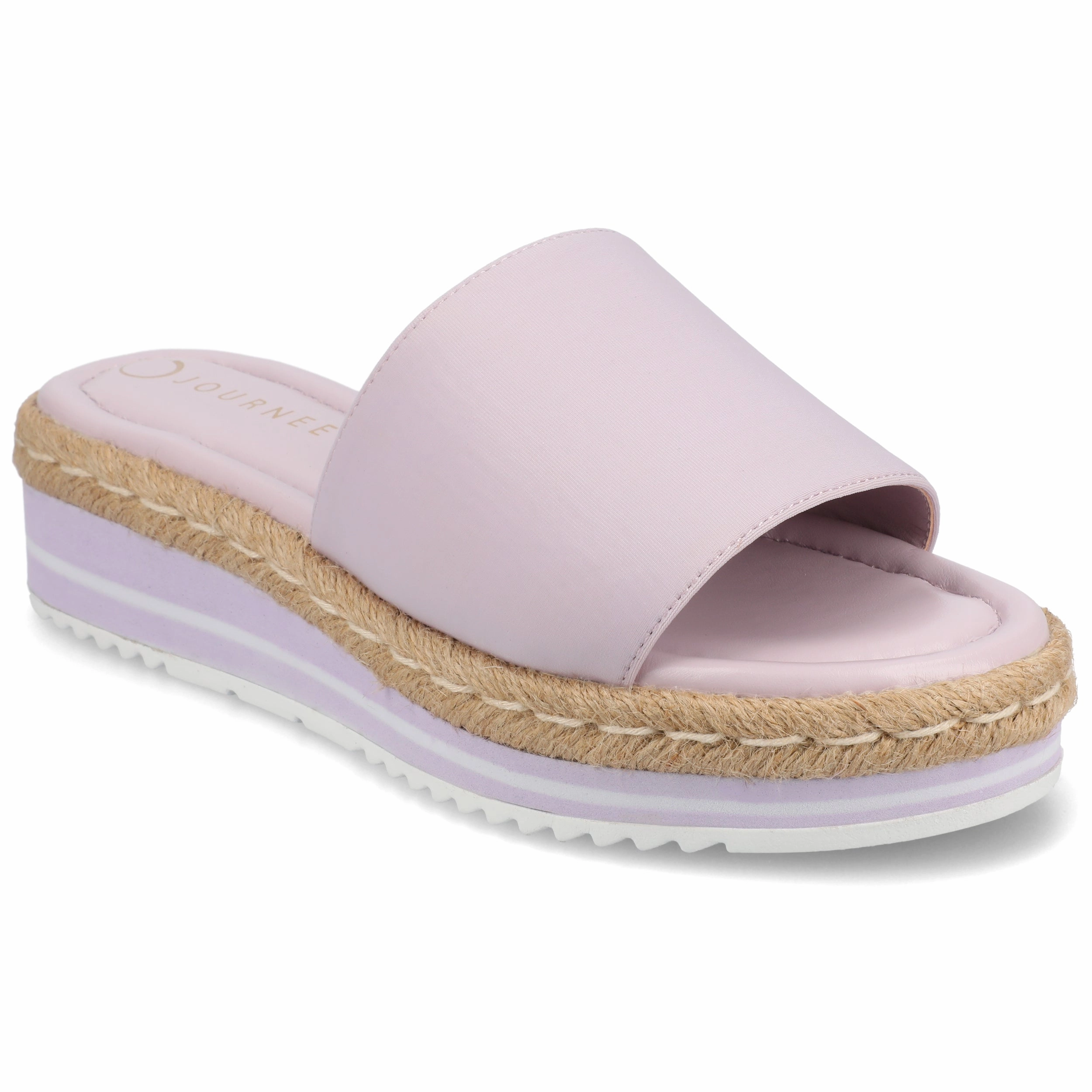 Low Fit Journee Women's Rosey Medium and Wide Width Espadrille Sandals