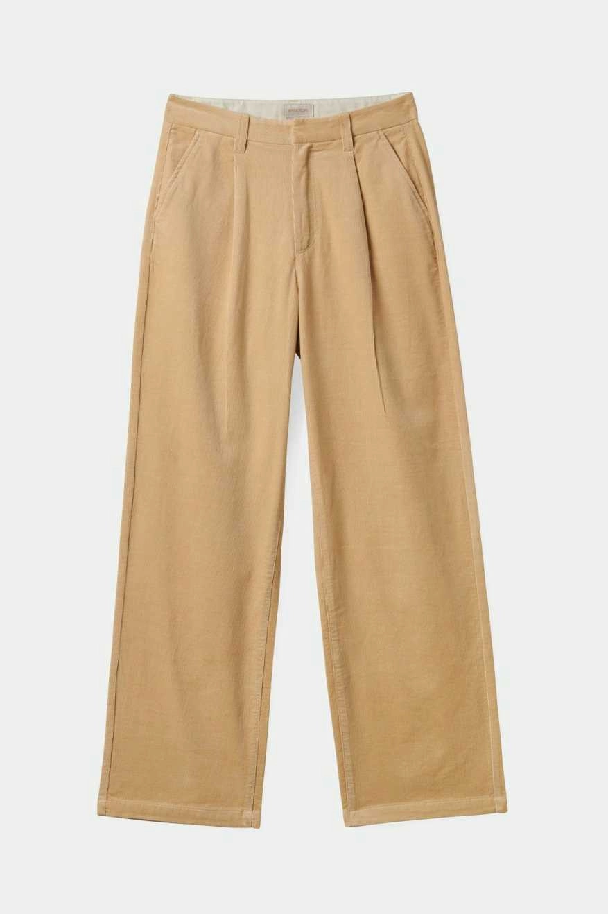 WrinkleFreeFabric Ludlow Trouser Pant - Oat Milk
