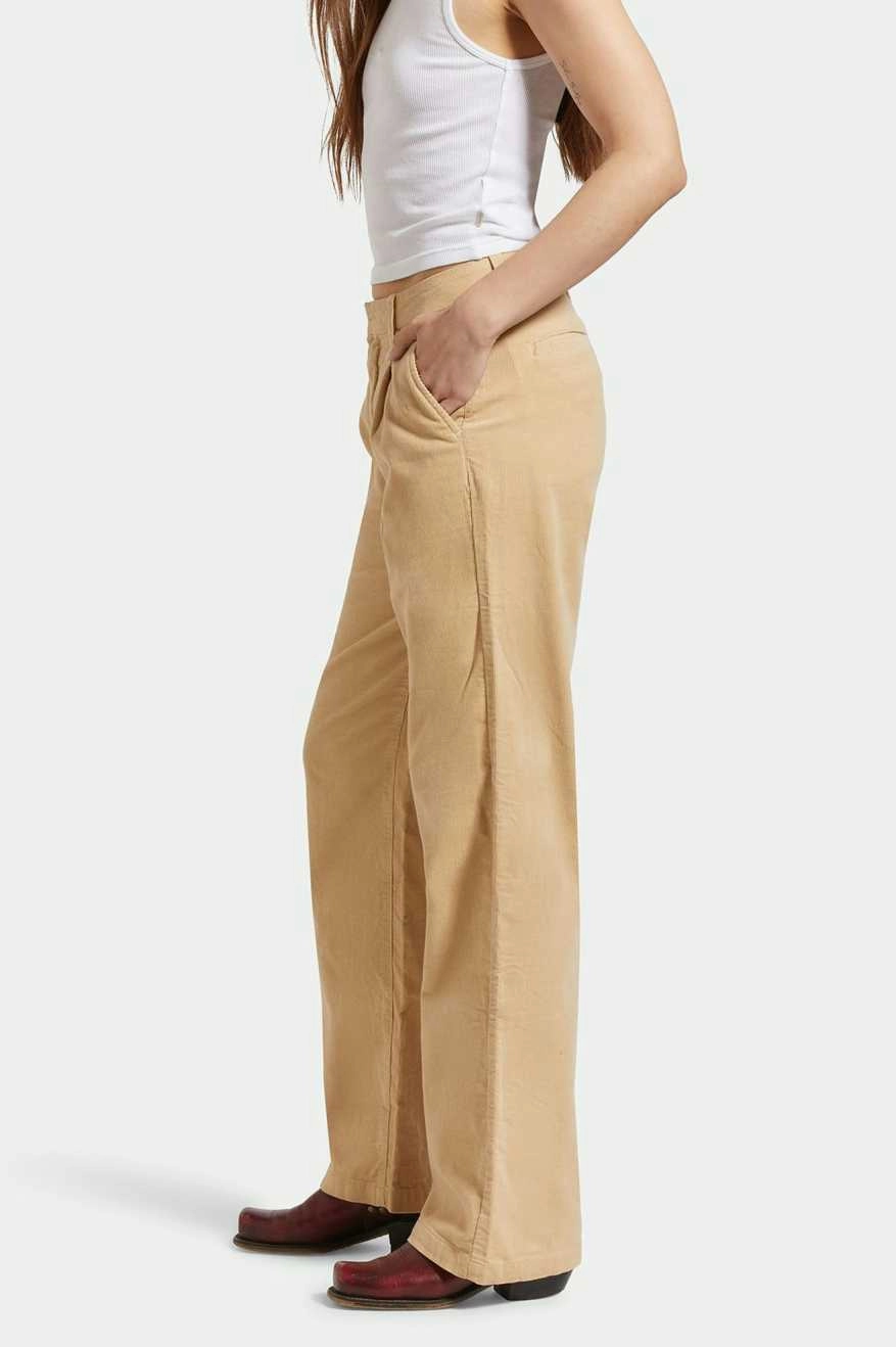 Ludlow Trouser Pant - Oat Milk Chill Comfort Fit Sweat Wicking Lining