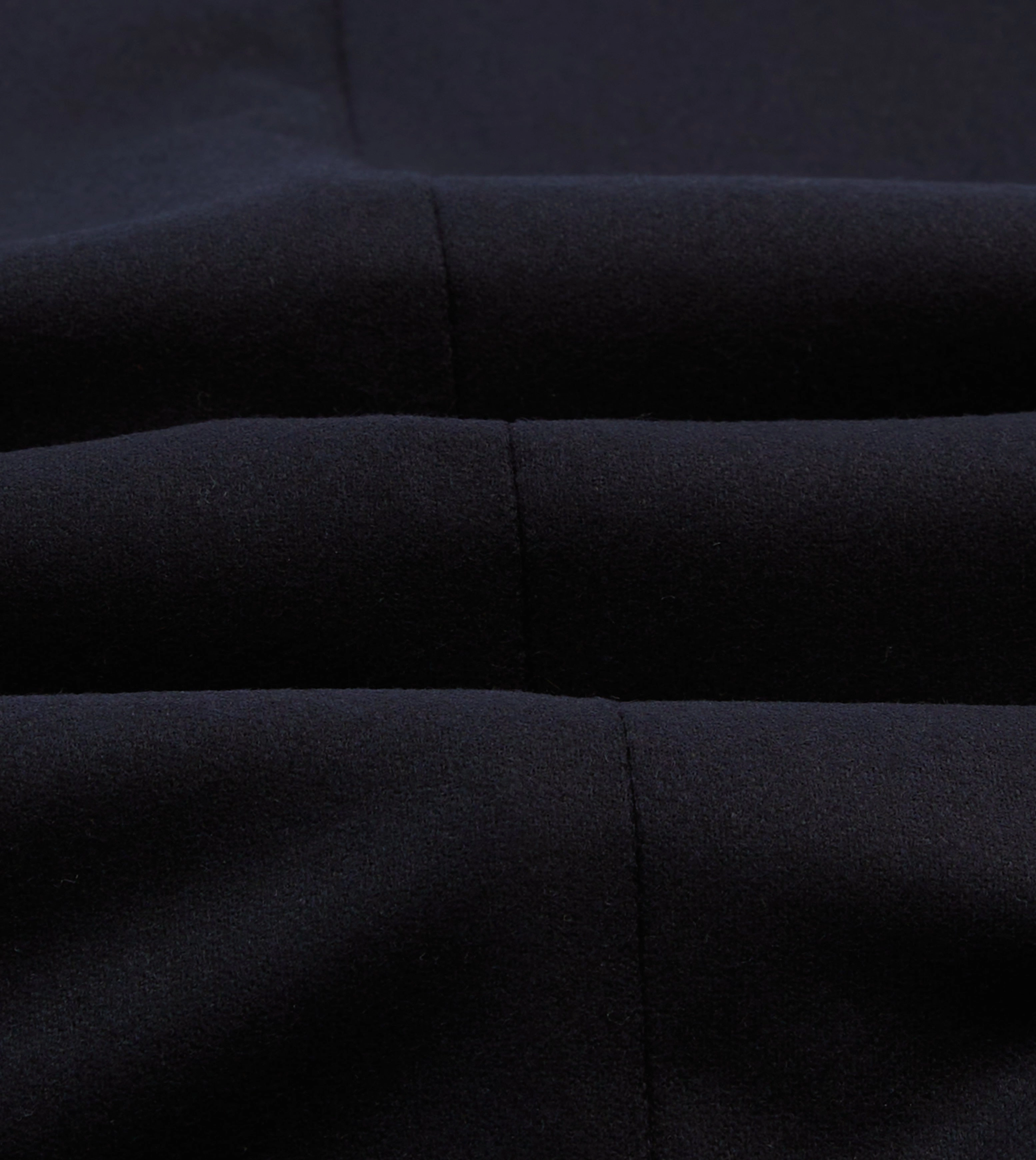 Tailored Fit Design Smart Design Navy Wool Flannel Tailored Jacket