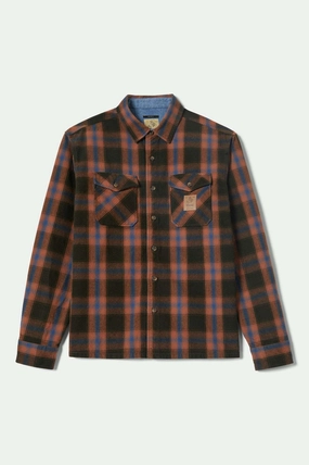 Cool Comfort Coors Colt L/S Flannel - Black/Brown