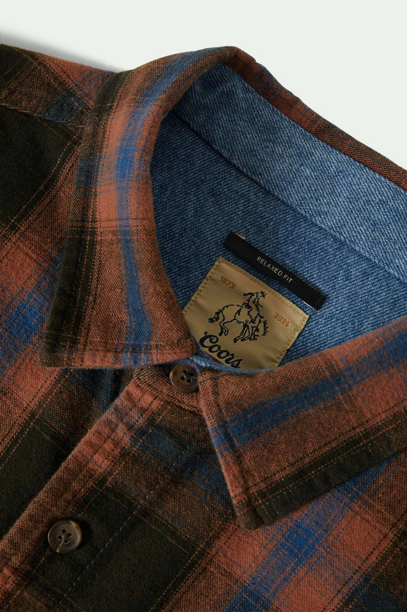 Comfortable Fabric Summer Vibes Coors Colt L/S Flannel - Black/Brown