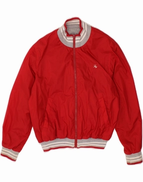 FAY Boys Graphic Reversible Jacket 11-12 Years Red Polyamide Mid-layer Articulated Seams