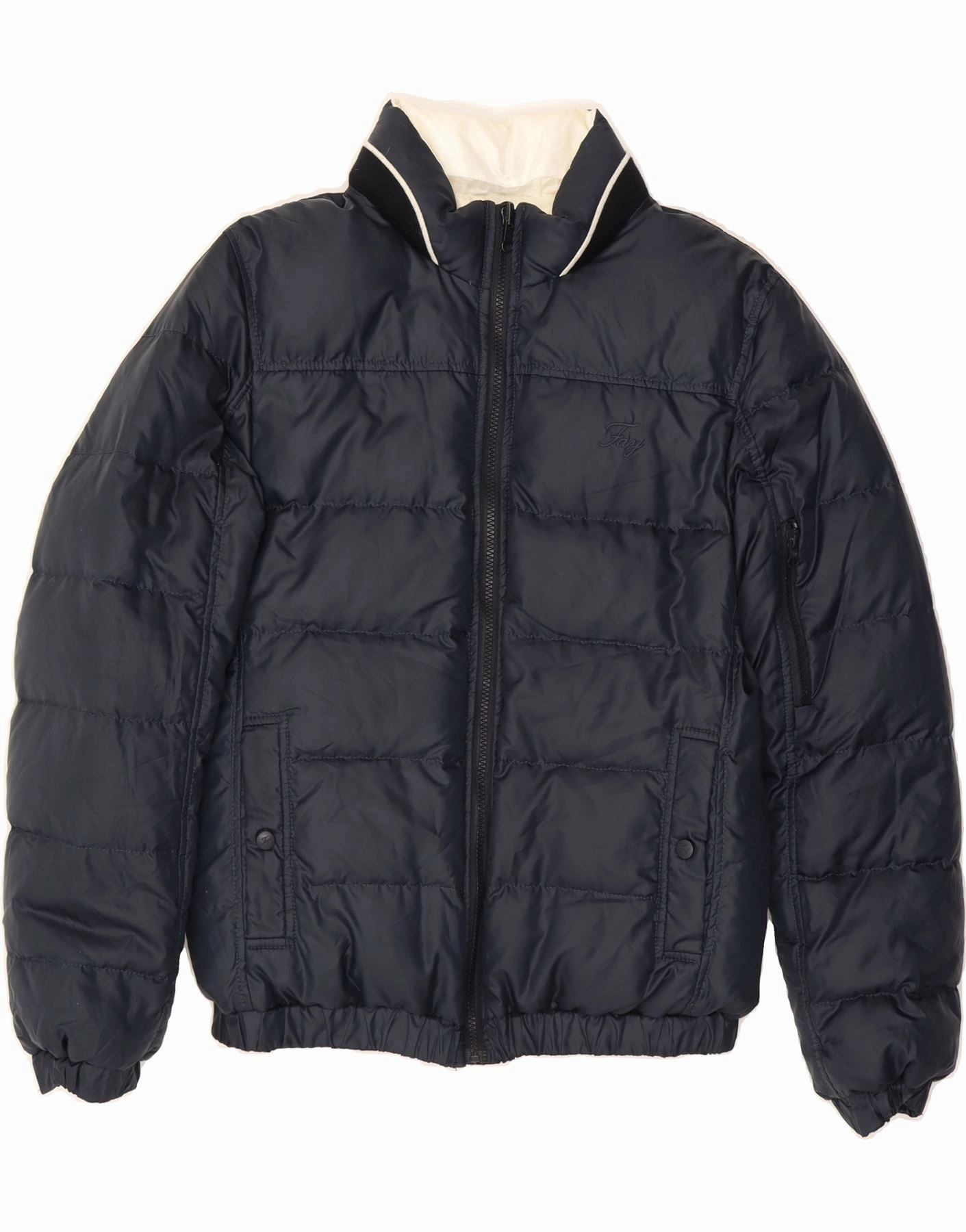 Bracelet Valentine's look FAY Boys Reversible Padded Jacket 13-14 Years Navy Blue Polyamide