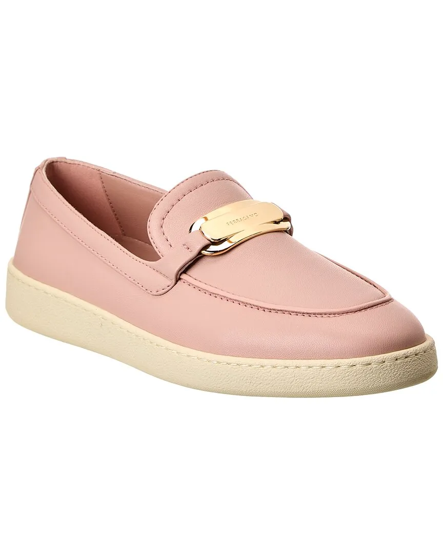Ferragamo Crio Leather Loafer Scandi Clean
