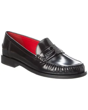 Heel Soft Steady Lane Ferragamo Irina Leather Loafer