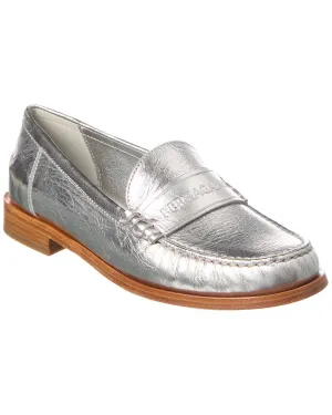Move Guard Ferragamo Leather Loafer