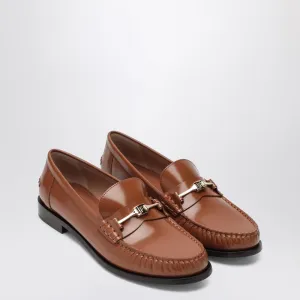 Ferragamo Women's Moccasin With Chain New Vara Colour Leather Reliable Comfort Fresh Motion