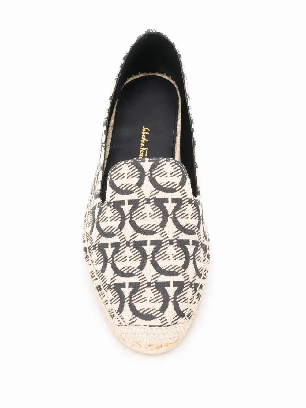 photo look Ribbon Tie Ferragamo Printed Espadrilles