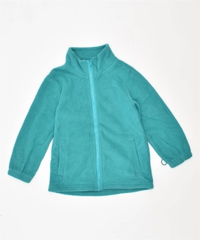 Passport MOUNTAIN WAREHOUSE Boys Fleece Jacket 3-6 Months Turquoise Polyester