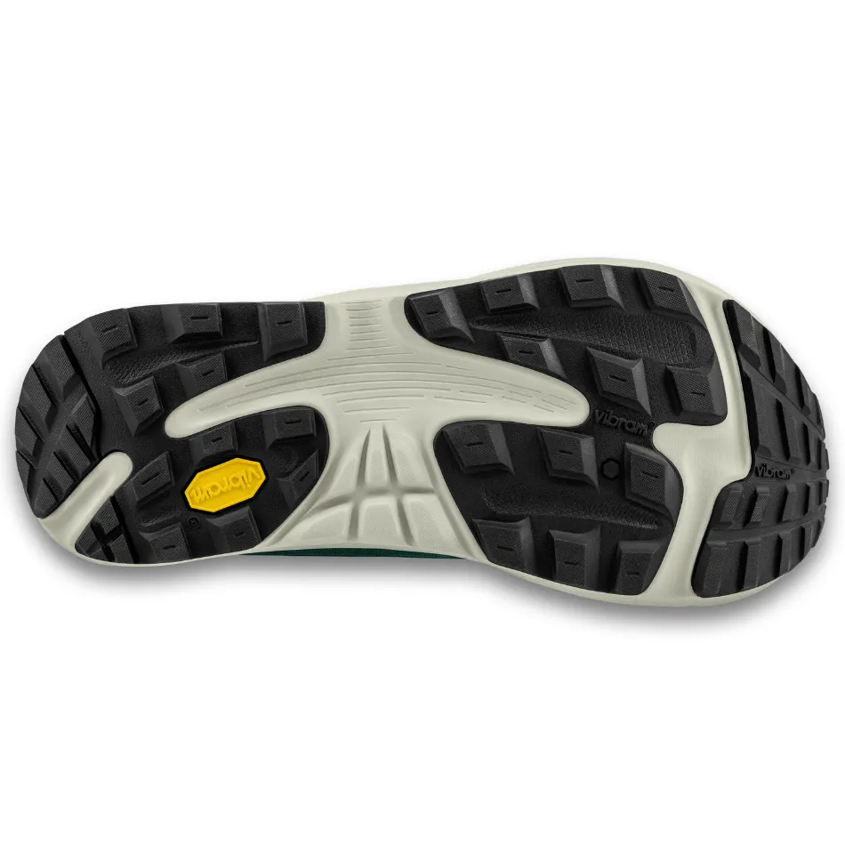 Topo Men's Ultraventure 4 Running Shoes in Dark Teal/Orange SS25 exploration uneven - terrain running shoes