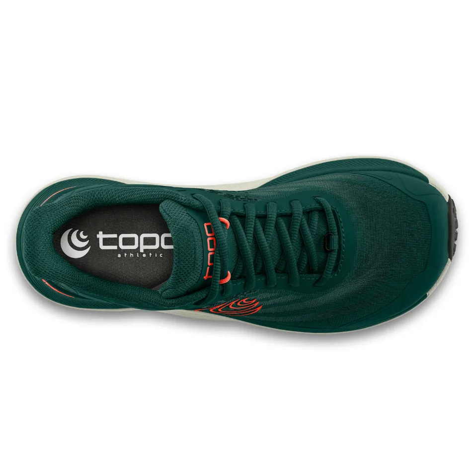 Responsive Ride Experience weekend running shoe time frame Topo Men's Ultraventure 4 Running Shoes in Dark Teal/Orange SS25
