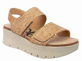 Women's Montane Cork Sandal In Beige Art Glow Luxe Mood