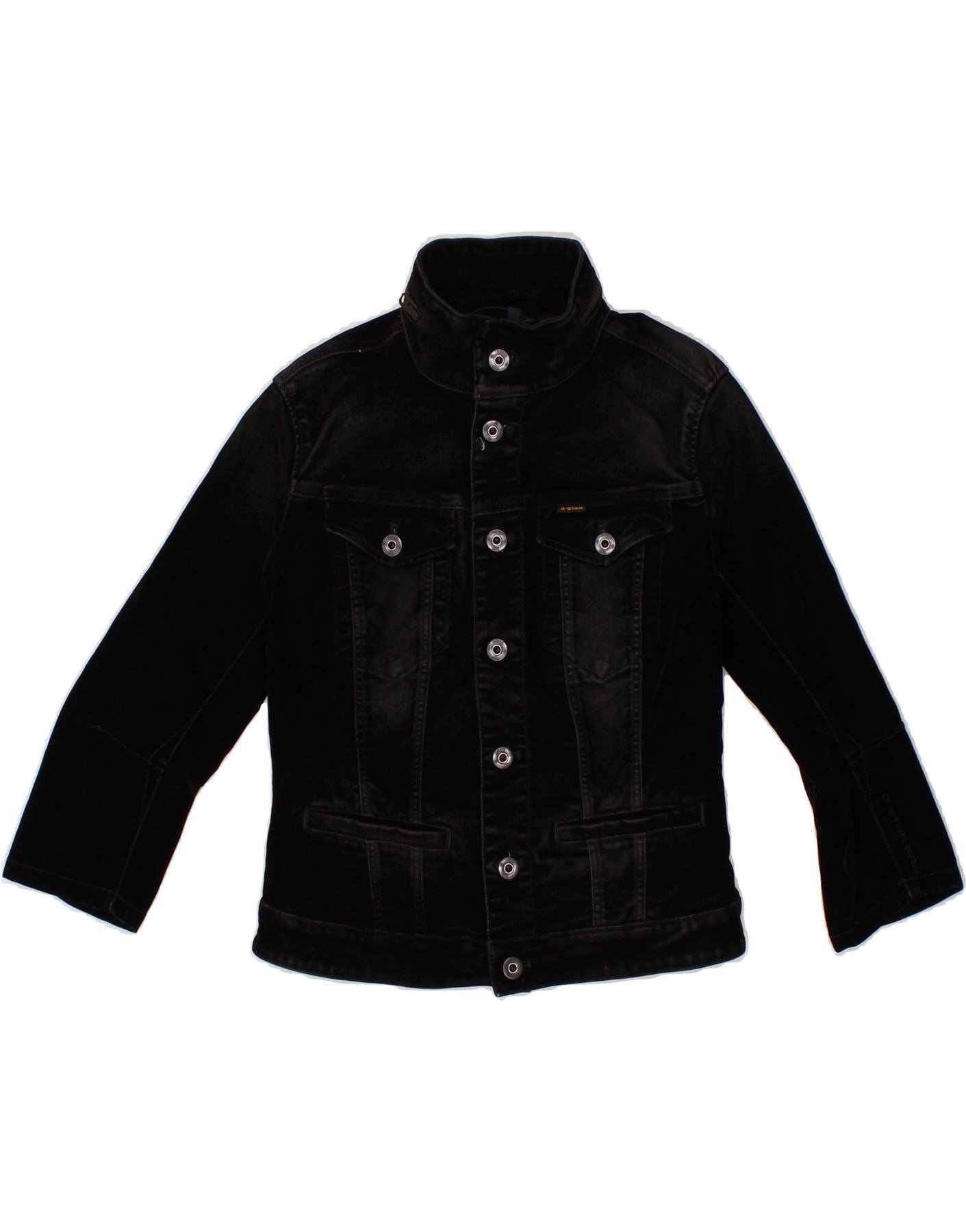 Perfection G-STAR Boys Denim Jacket 4-5 Years XS Black Cotton