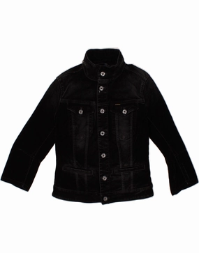 Perfection G-STAR Boys Denim Jacket 4-5 Years XS Black Cotton