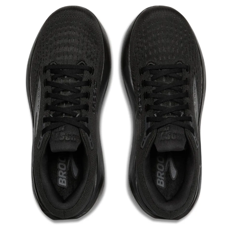 agility running shoe enhancement Brooks Men's Ghost Max 3 Running Shoes in Black/Black/Ebony AW25