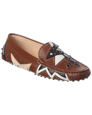 TOD??s Logo Leather Loafer Walk True Fast Power