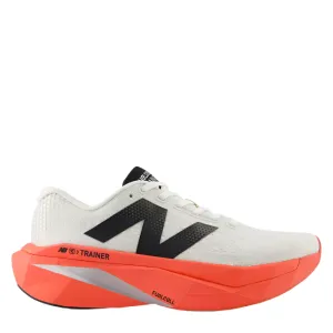 Comfortable Heel running in fall New Balance Men's Fuelcell Supercomp Trainer v3 Running Shoes in Urgent Red/Sea Salt/Black AW25