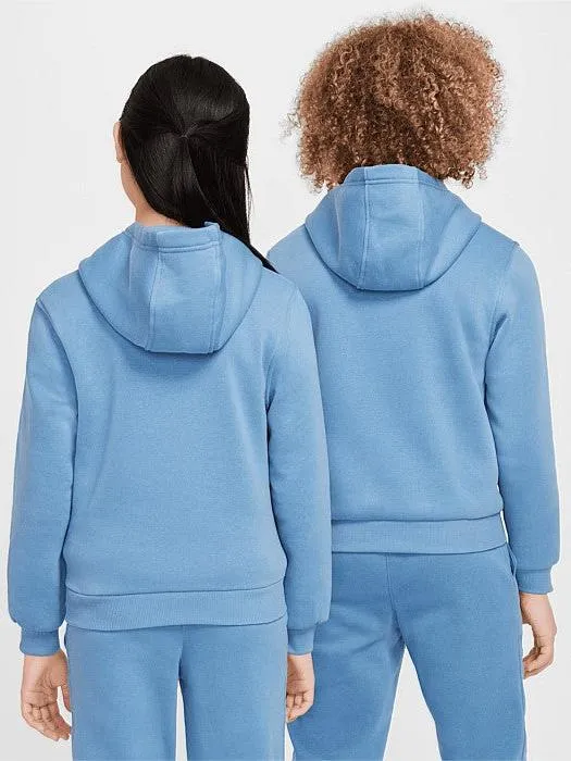 Sportswear Club Fleece Pullover Hoodie Youth Sporty Vibe Urban Explorer