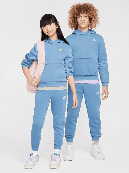 Sportswear Club Fleece Pullover Hoodie Youth Fashion Day Street Spirit