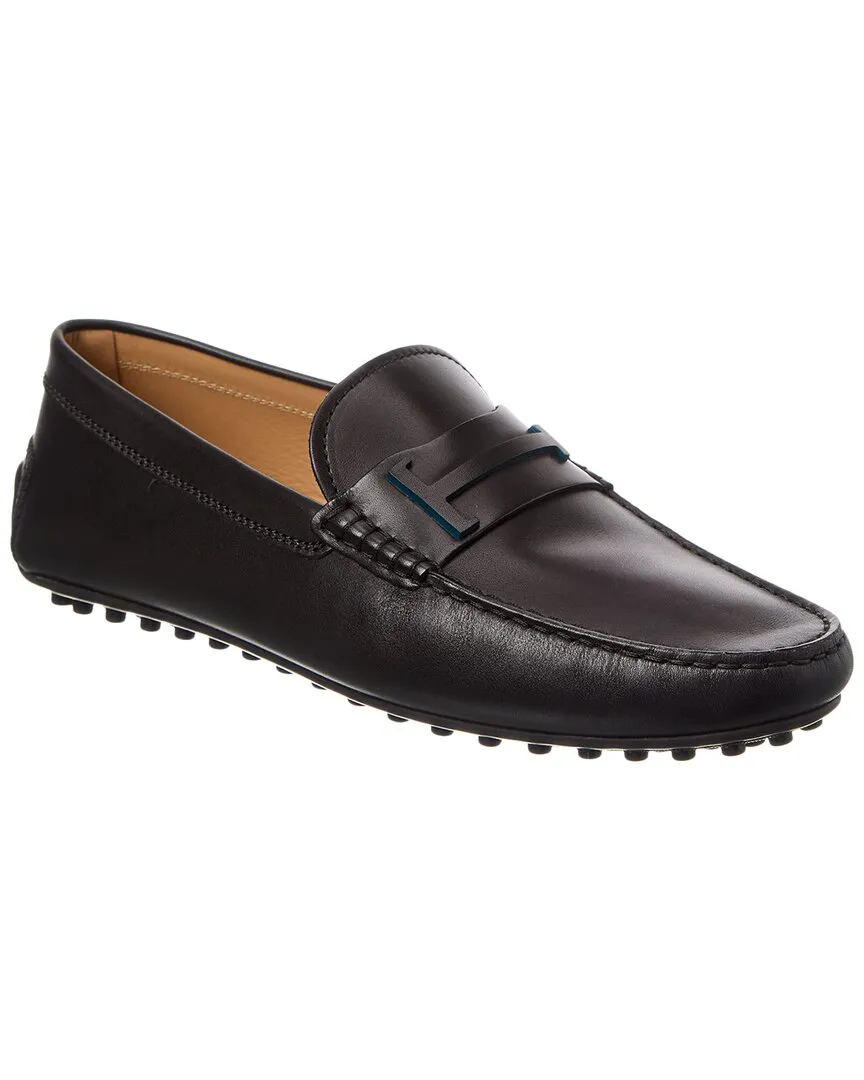 TOD??s City Gommino Leather Loafer Supportive sole Trail Run