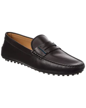TOD??s City Gommino Leather Loafer Modern Twist