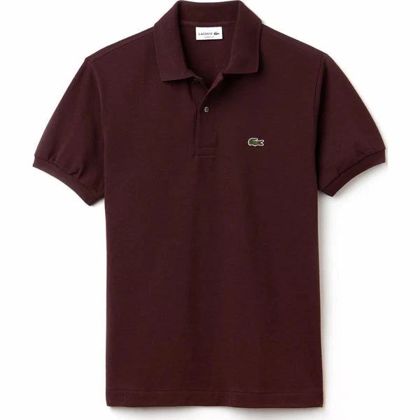 Seamless construction Chill Comfort Look Lacoste Men Brown Polo